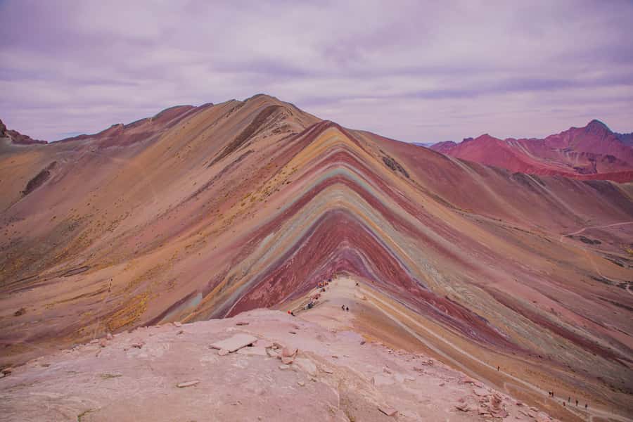 08am Departure Rainbow Mountain Tour: Late Morning Tour - The long road from Cusco to the Andes