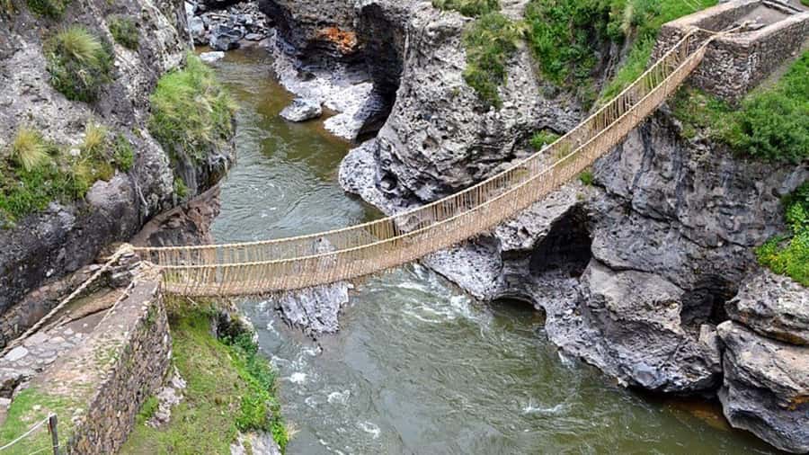 1 day excursion to Qeswachaka bridge and the 4 lagoons - Pomacanchi, the largest of the four lagoons