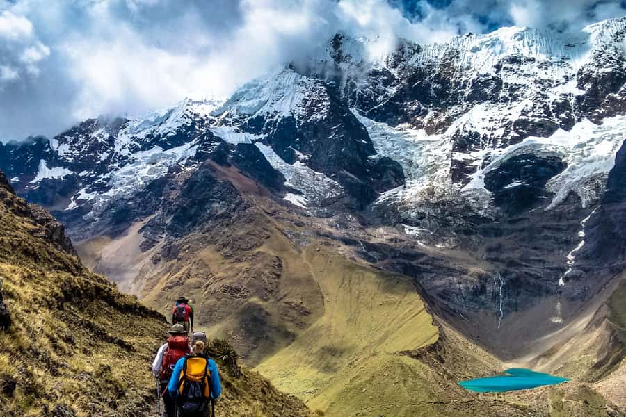 1 day excursion to the Humantay Lake from Cusco. - Reaching the turquoise Humantay Lagoon