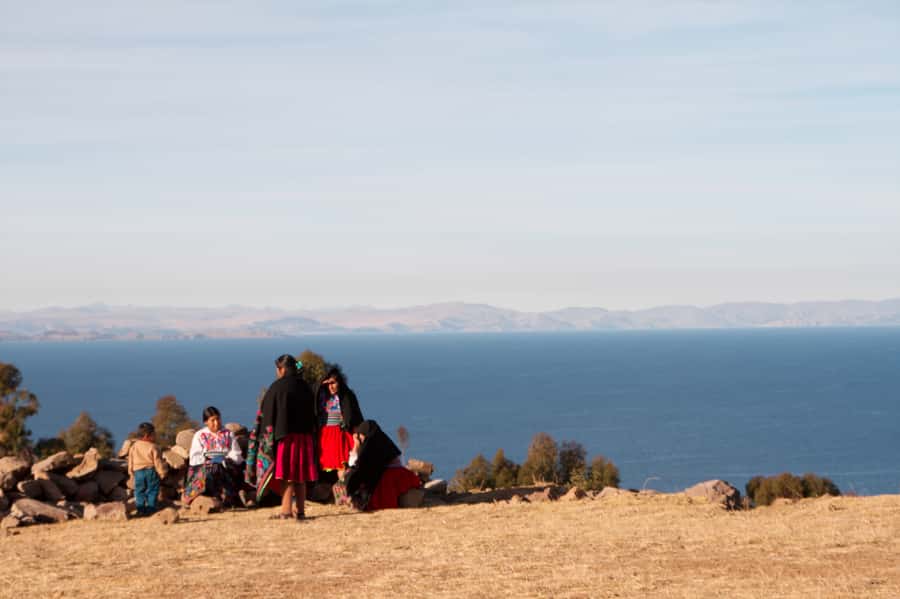 2-Day Amantani Island homestay overnight Tour from Puno - The long crossing to Amantani