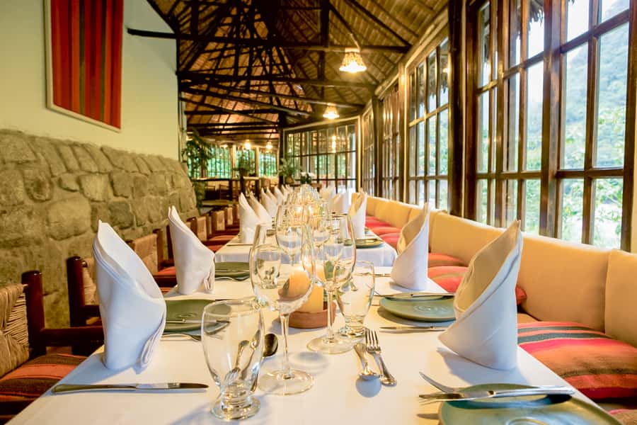 Aguas Calientes: Lunch at Cafe Inkaterra Restaurant - A quiet meal after Machu Picchu