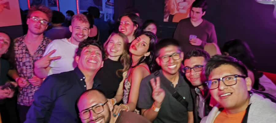 Arequipa: Pub Crawl with Skip-The-Line Access and Drinks - Walking Between Stops in Central Arequipa