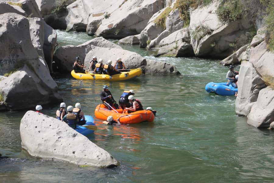 Arequipa: Rio Chili Rafting Tour with Snack - The final 15 minutes keep the energy up