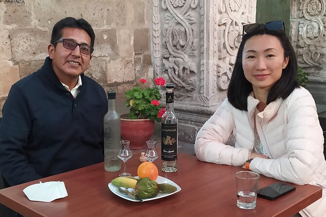 Arequipa Tasting Tour - Queso helado, fruit, and the final pisco tasting