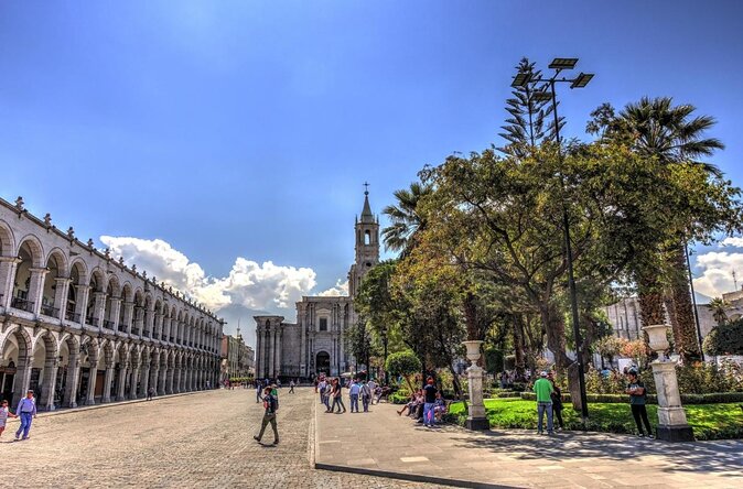 Arequipa Walking Tour city center and drinks experience - Ending Above Plaza de Armas