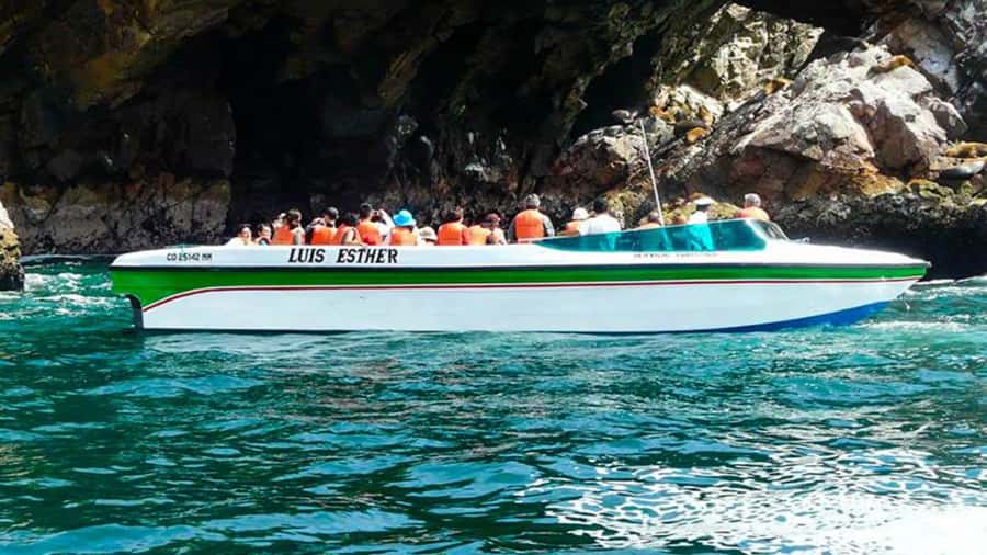 Ballestas Islands & Paracas National Reserve from Paracas - Playa Roja brings the color