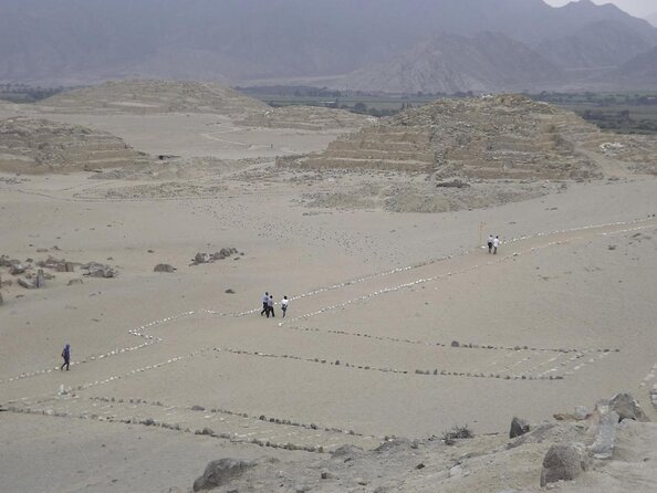Caral The First Civilization in America - Full Day From Lima - Arriving at the 148-acre Caral site