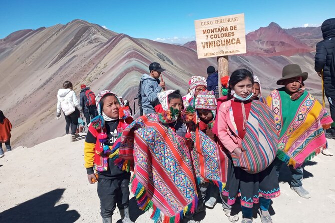 Colorful Mountain In The Cusco Region - The uphill route from 4,600 to 5,036 meters