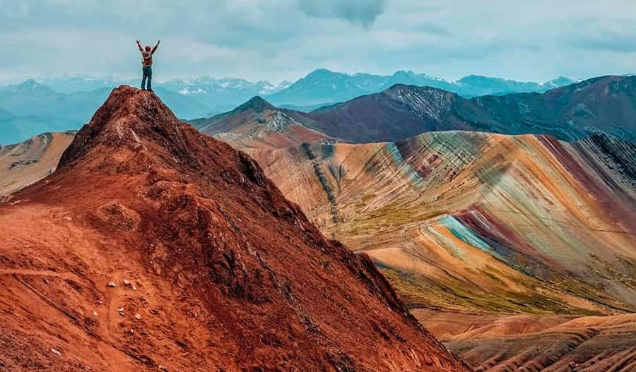 Colorful mountain tour Palcoyo | Cusco - Breakfast in Cusipata before the trail