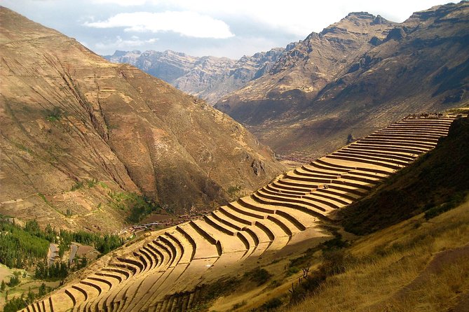 Complete Sacred Valley Tour Small group Pisac, Maras, Moray & Ollantaytambo - Pisac ruins and the first mountain views