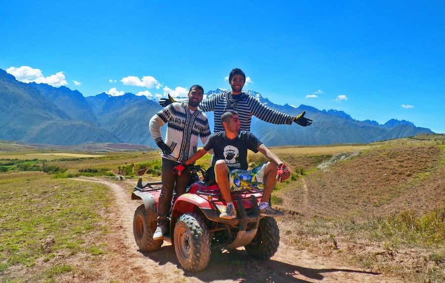 Cusco: Aventura Cuatrimoto en Moray y Salineras medio dia - Starting in Cusco and reaching Cruzpata