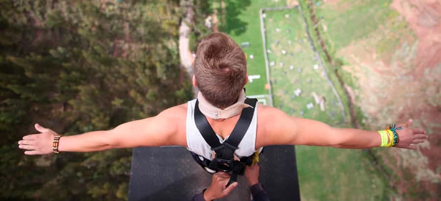 Cusco: Bungee Jump and Slingshot Combo Adventure - A high-altitude thrill close to Cusco