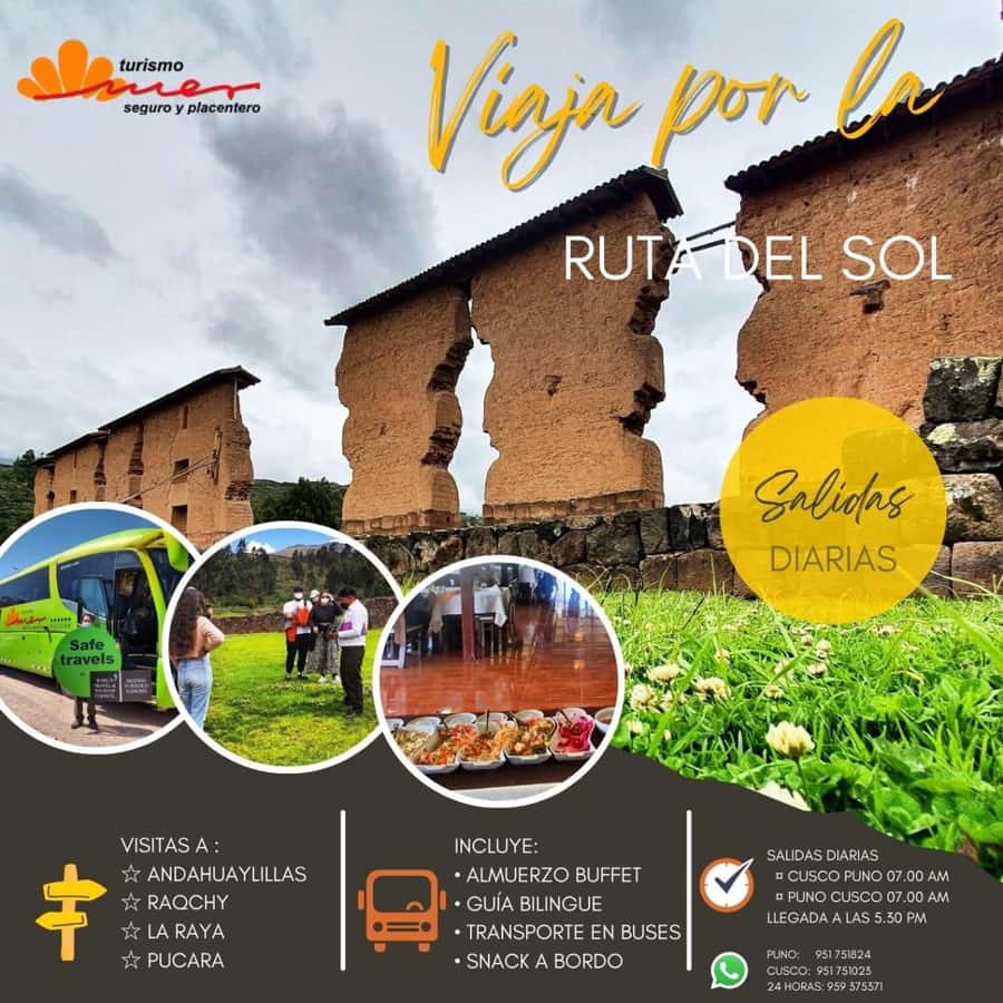 Cusco: Bus Turistico Puno Cusco con Tour y Buffet - Lunch in Sicuani with a broad buffet