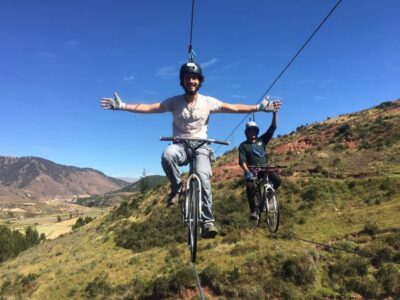Extreme Sky Bike and Rappelling Adventure