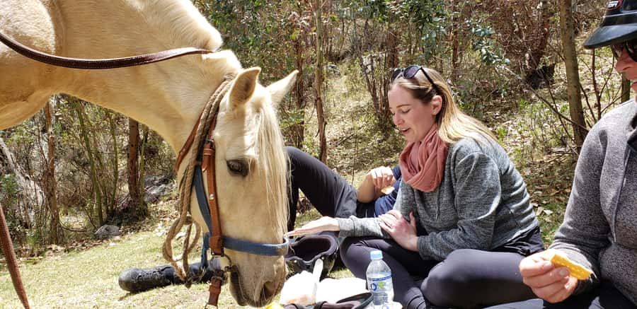 Cusco: Half-Day Horseback Riding at Devil's Balcony - The first hour through farms and high trails