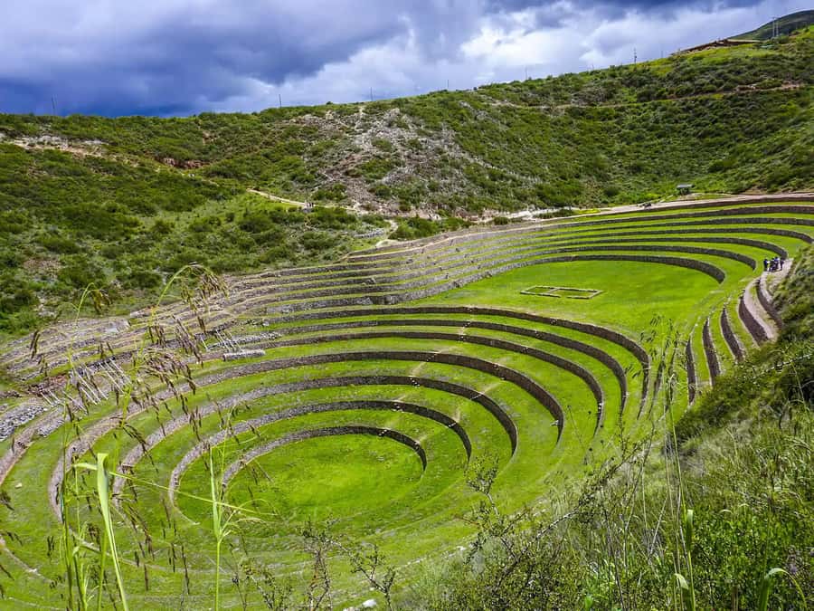 Cusco: Moray, Maras Salt Mines, and Chinchero Weavers Tour - Moray at 11,318 feet: an Inca farming puzzle