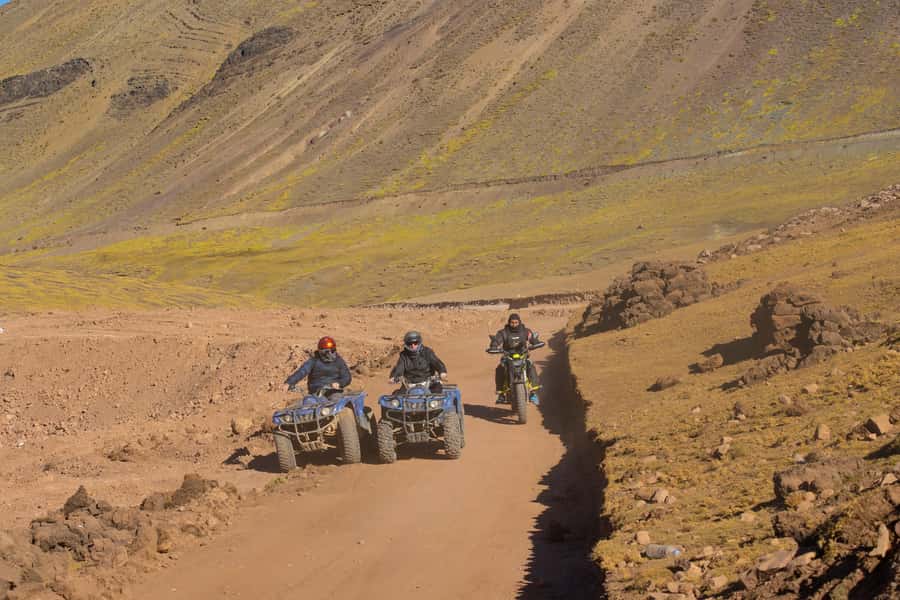 Cusco: Rainbow Mountain ATV Tour with Breakfast & Lunch - The long road from Cusco to Cusipata