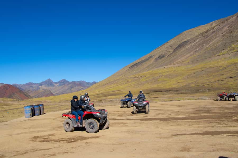 Cusco: Rainbow Mountain ATV Tour with Breakfast & Lunch - ATV practice and the 50-minute ride
