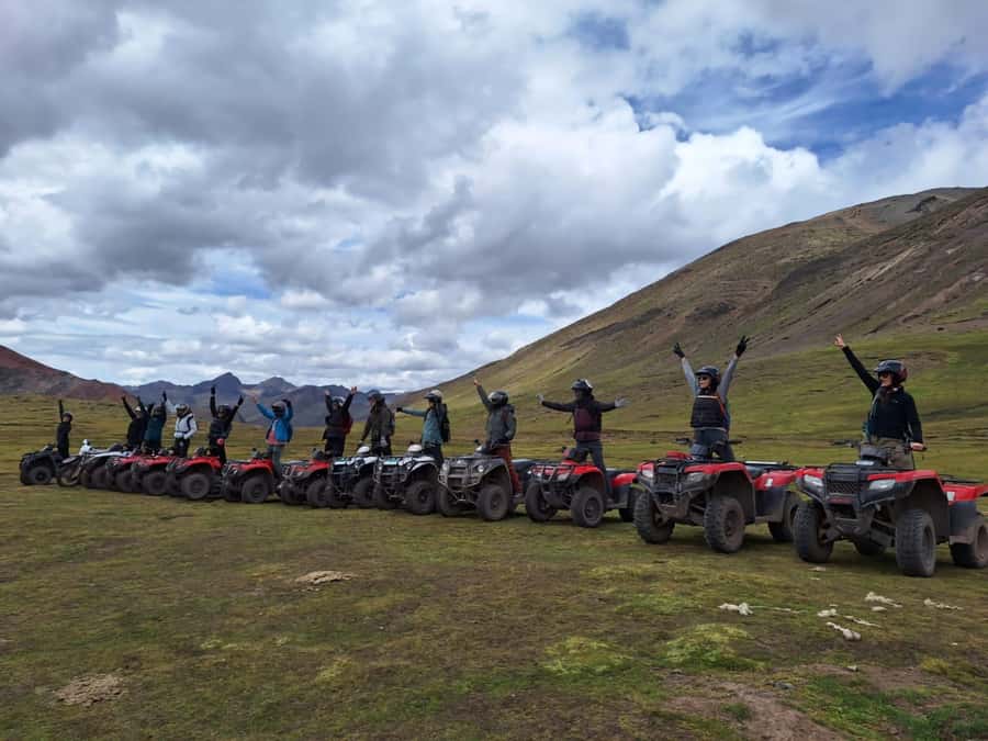 Cusco: Rainbow Mountain In Quad Bikes /walk 5 minutes/+meals - Quick takeaways from the ATV route