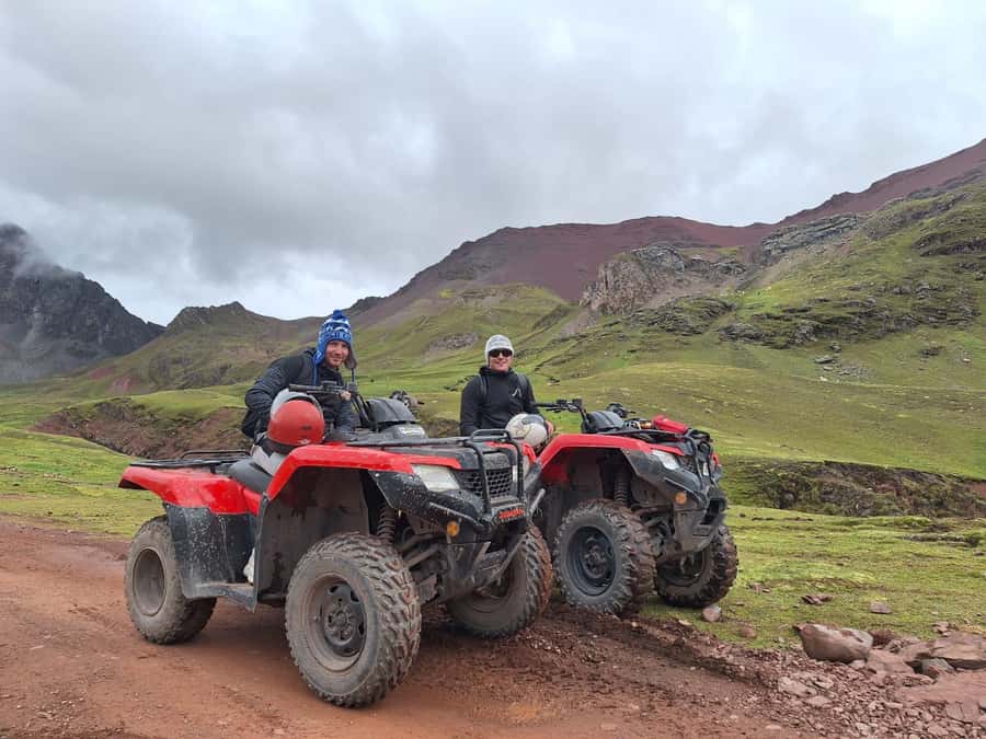 Cusco: Rainbow Mountain In Quad Bikes /walk 5 minutes/+meals - A 3:30 am start from central Cusco