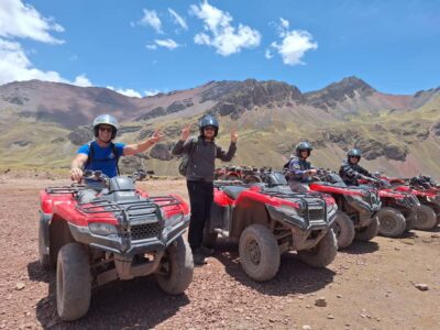 Rainbow Mountain In Quad Bikes /walk 5 minutes/+meals