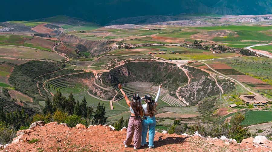 Cusco | Visit Maras, Moray, Chinchero, Pisac | Valle Vip - Chinchero at 6:30 a.m., colonial Peru beside Inca stonework