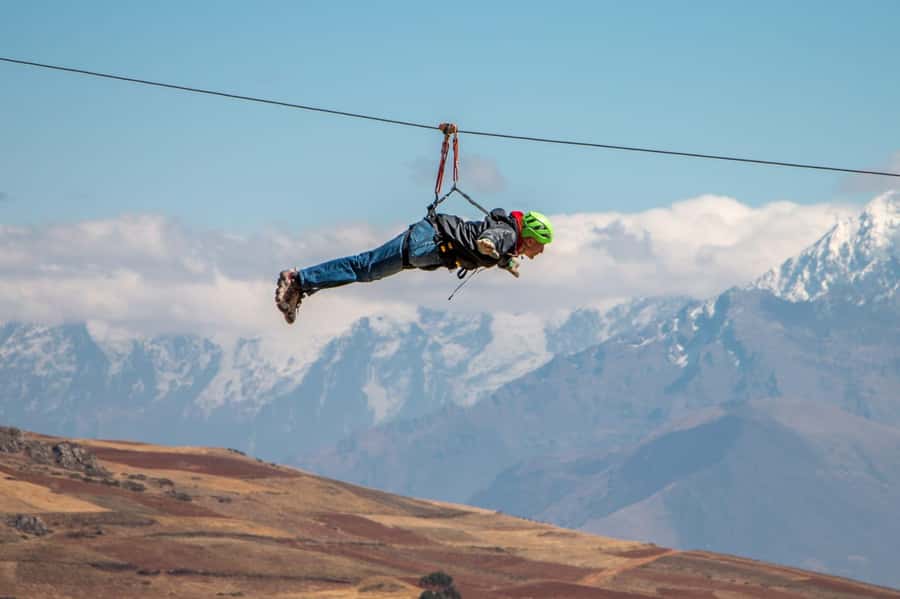 Cusco: Zipline in the Sacred Valley - Cable two brings the fastest flight
