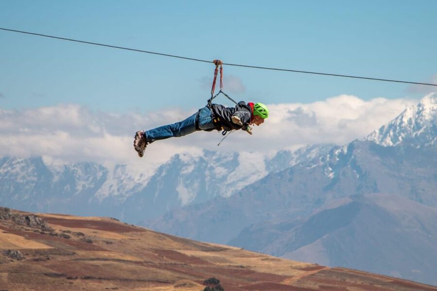 Cusco: Zipline in the Sacred Valley - Cable four saves the broadest views
