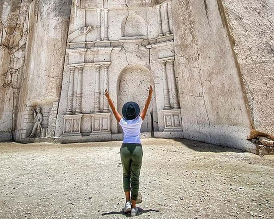 Excursion + Sillar and Culebrillas Route in Arequipa - The first viewpoint and the road out of Arequipa
