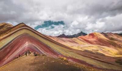 Excursion to Rainbow Mountain in ATV.