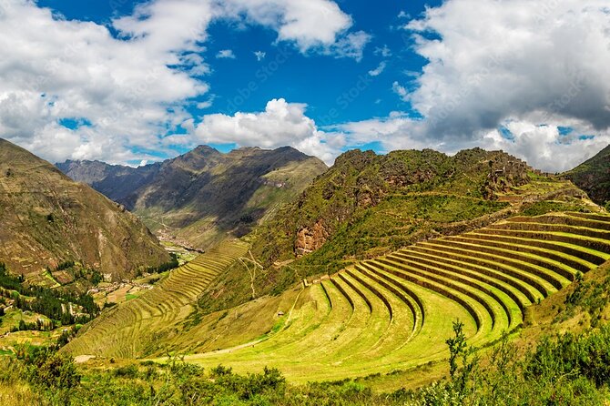 Excursion to the Sacred Valley and Machu Picchu by Panoramic Train - Pisac combines mountain ruins with market browsing