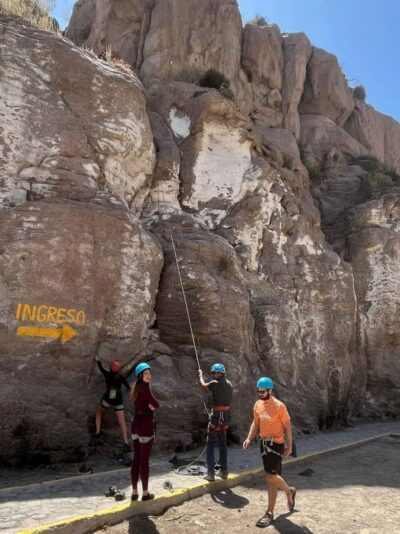 Climbing in the Chilina Valley
