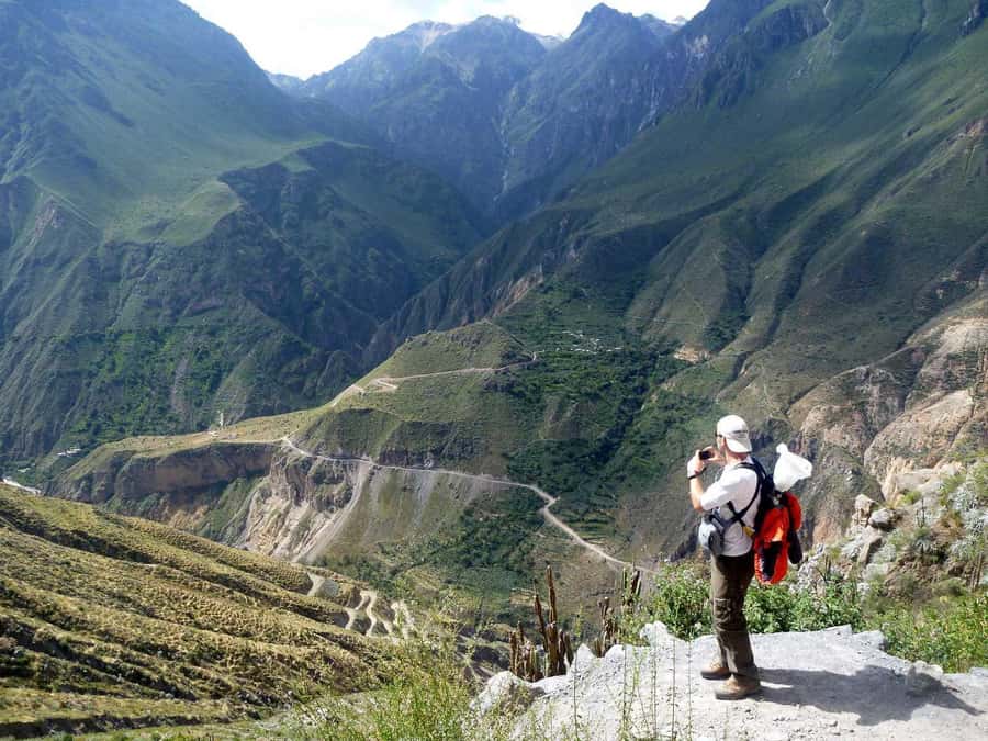 From Arequipa Trek : 2-Days of Hiking in the Colca Canyon - Cruz del Cóndor, a strong opening stop