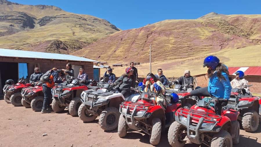 from Cusco: Atv Tour Maras, Moray, and Salt Mines - Riding through the Sacred Valley