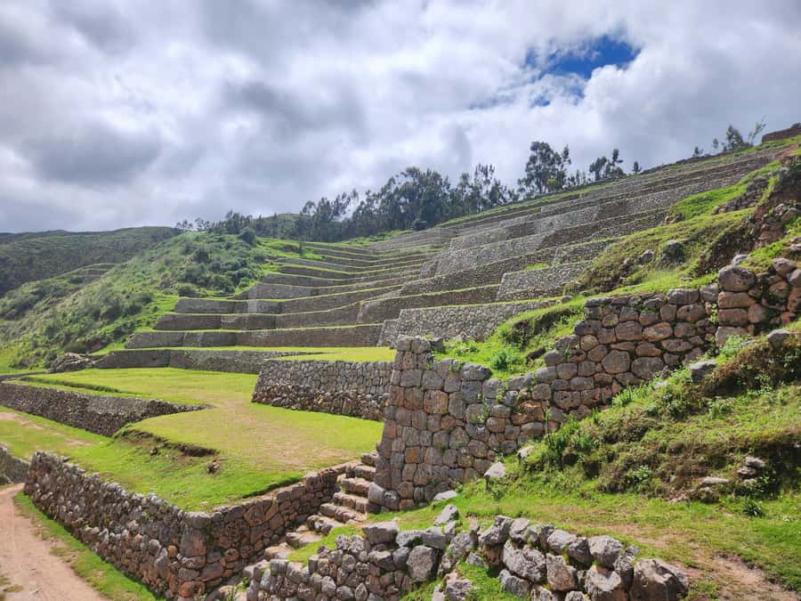 From Cusco: Chinchero, Moray, Maras, Ollantaytambo and Pisaq - Moray: circular terraces with a puzzling purpose