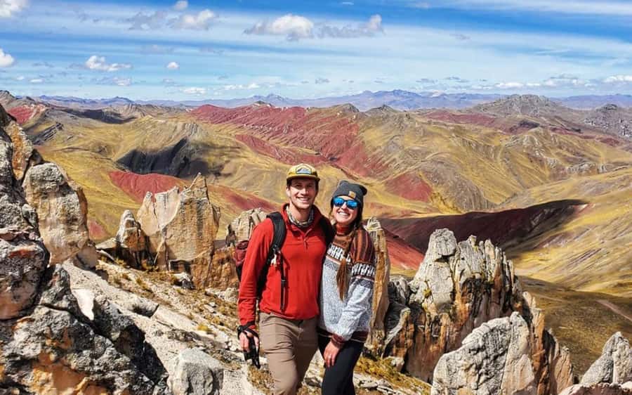 From Cusco: Full day Palccoyo Mountain tour - Pitumarca leads into the short mountain walk