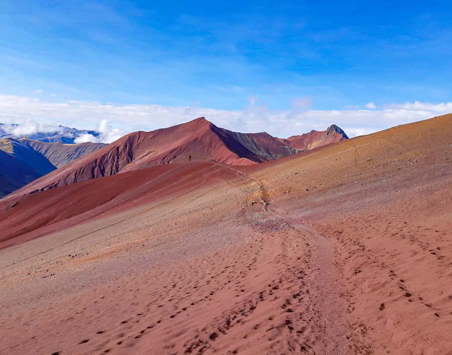 From Cusco: Full Day Rainbow Mountain + Red Valley | PRIVATE - The reward at 5,030 meters