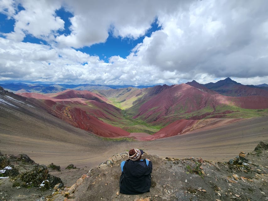 From Cusco: Full Day tour to Rainbow mountain and Red Valley - Seeing the famous striped slopes