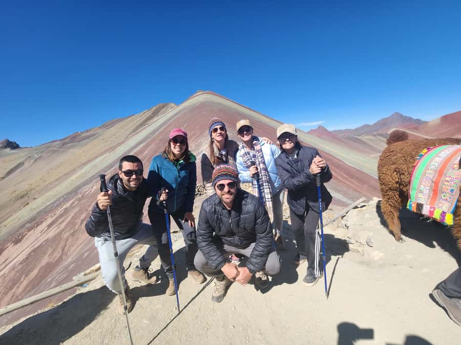 From Cusco: Full Day Tour to Vinincunca Rainbow Mountain - The 1.5-hour climb to the viewpoint
