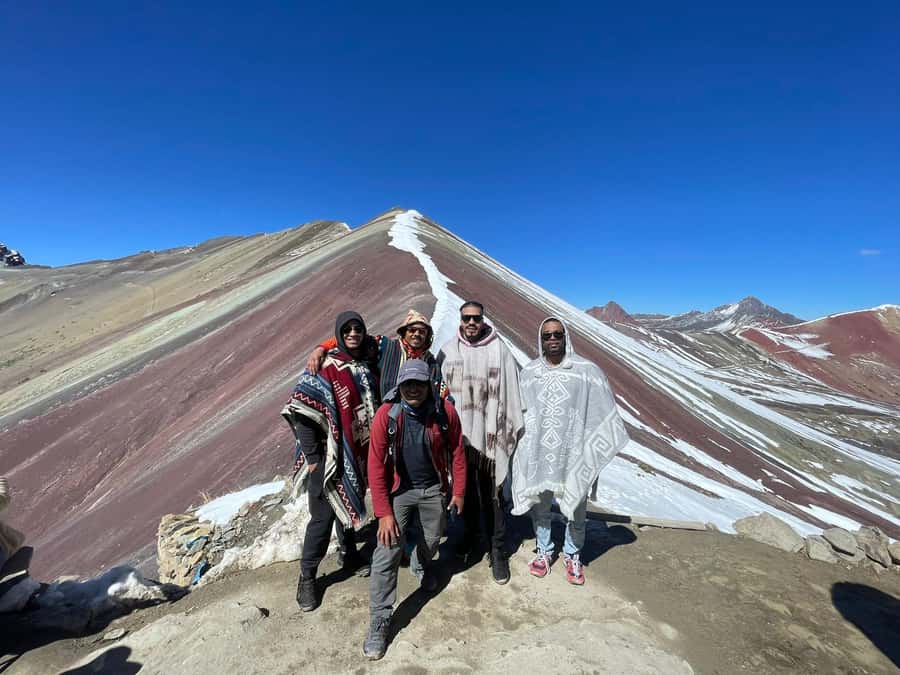 From Cusco: Full Day Tour to Vinincunca Rainbow Mountain - Reaching the 5,200-meter viewpoint