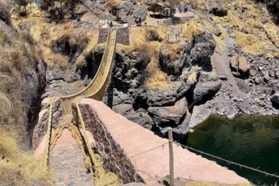 Inka Suspension Bridge Qeswachaca – Qeswachaka
