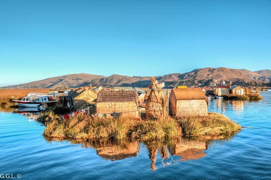 From Cusco: Lake Titicaca, Uros and Amantani by sleeper bus - Crossing the lake to Amantani