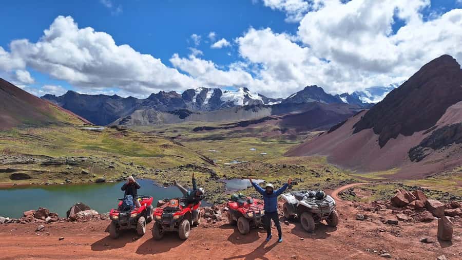 From Cusco: Mountain of colors and red valley on ATVs - Why the Red Valley is the real highlight