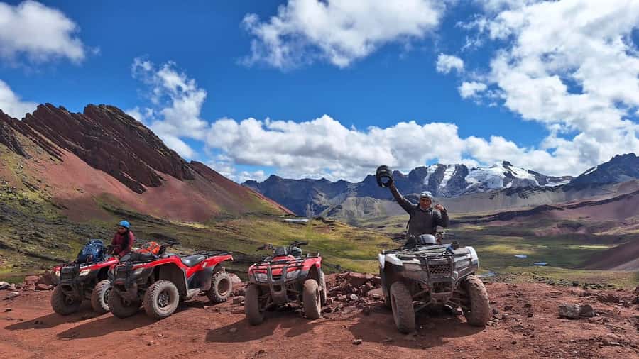 From Cusco: Mountain of colors and red valley on ATVs - The 3:30 AM start and the long road from Cusco