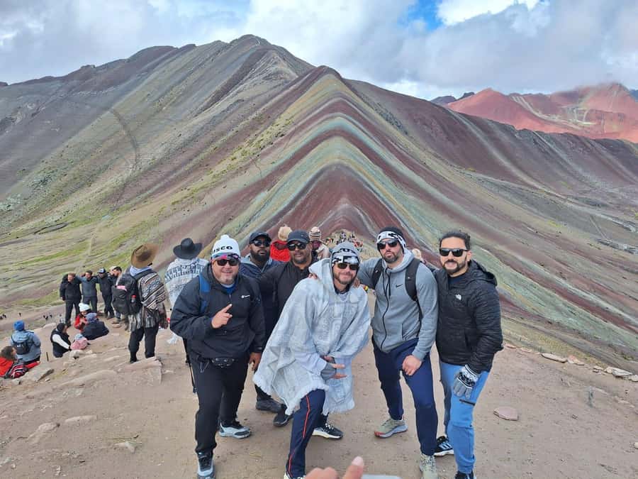 From Cusco: Mountain of colors and red valley on ATVs - Rainbow Mountain before the crowds