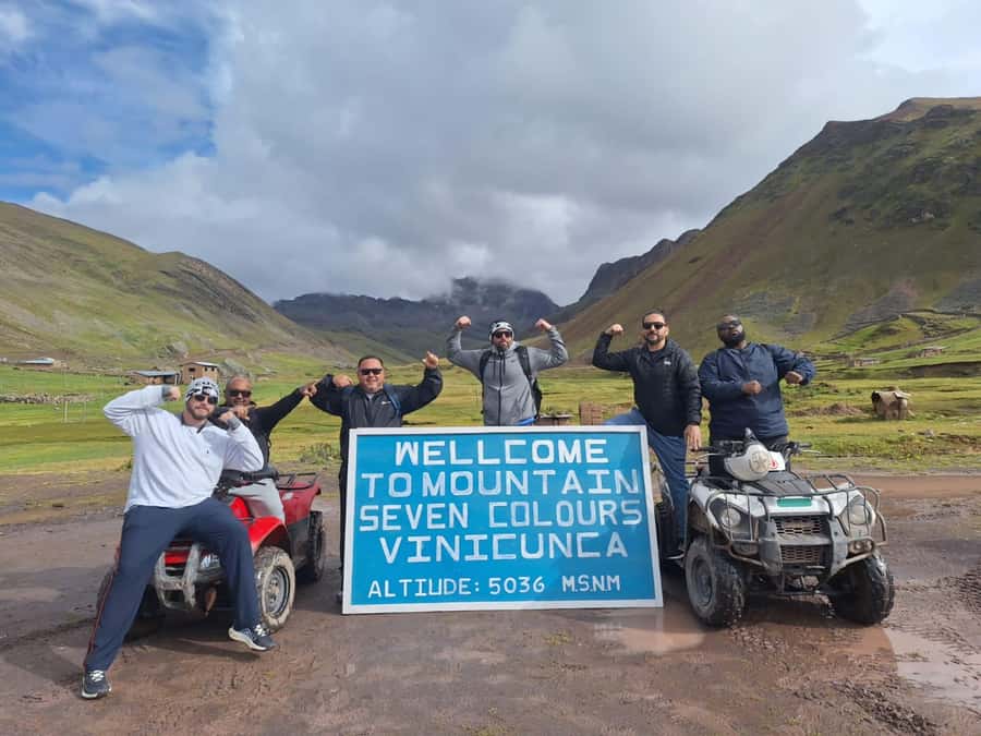 From cusco: Rainbow Mountain ATV Tour with meals - Key points to know before booking