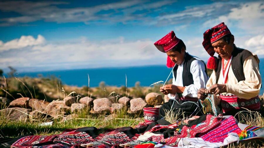 From Cusco: Uros Excursion to Uros Island - Taquile + Lunch. - A local lunch on Taquile