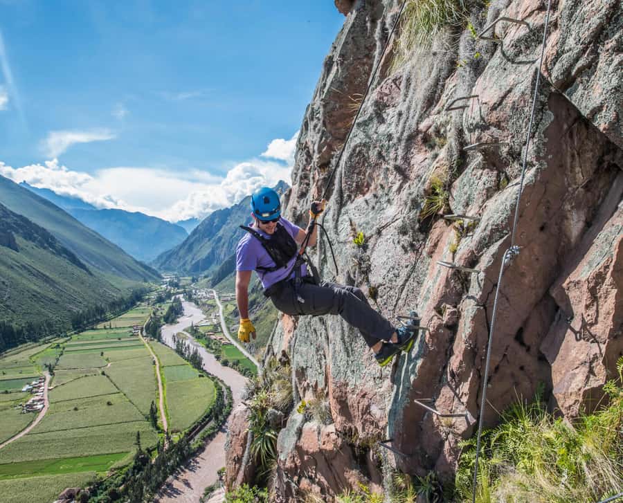 From Cusco: Via Ferrata and Sky Lodge Zipline - A five-hour adventure from Cusco to the Sacred Valley