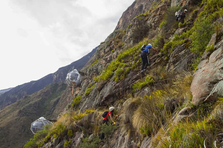 From Cusco: Via Ferrata and Sky Lodge Zipline - The high point, box lunch, and Vilcanota River views