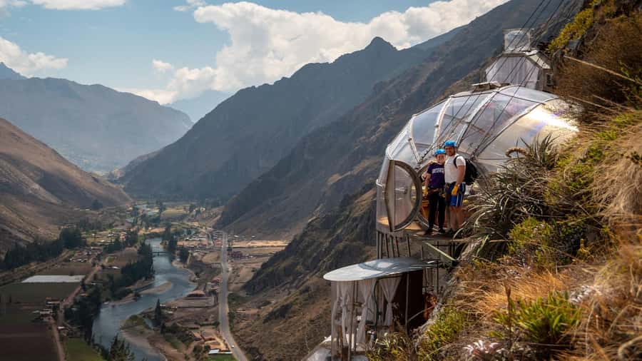 From Cusco: Via Ferrata & Zip Line with lunch - From Cusco to Pachar, with the Sacred Valley opening below